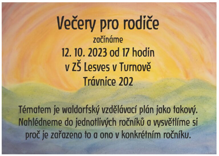 Vecery pro rodice