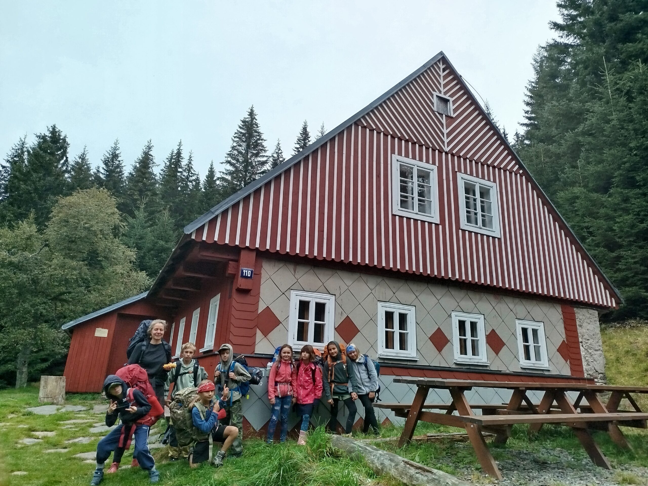 Páťáci na expedici v Krkonoších